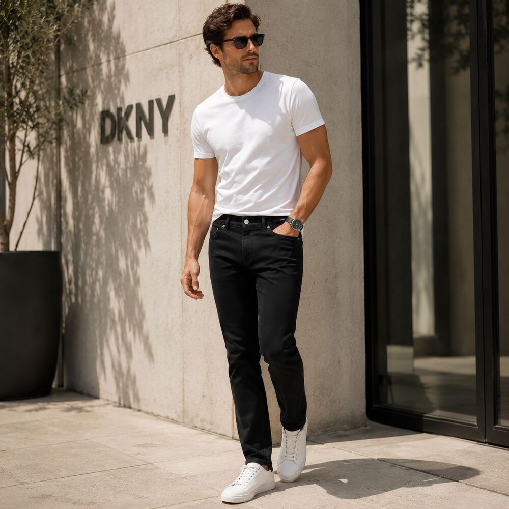 DKNY Men's New Pants 36X30 Stanton Slim Fit Ultimate Stretch DK45WB555A